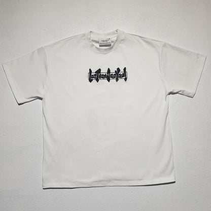 T-shirt Let Them See You! -blanc