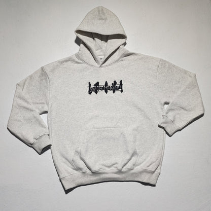 Hoodie Let Them See You! -Gris